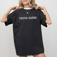 thumbnail image 5 of NTKHub Funny Proud Hater Graphic T-Shirt for Women, Sarcastic Meme Print Front Tee, Unhinged Profess, 5 of 7