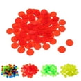 thumbnail image 4 of HEVIRGO 100Pcs 19mm Bingo Chips Transparent Color Counting Math Game Counters Markers, 4 of 10