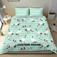 thumbnail image 2 of Juego de cama con nombre de grulla, 2 of 4