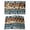 Gray Blue, variant on Navy Blue Brown Placemats Set of 4, Rustic Farmhouse Dog Paw Vintage Placemats for Dining Table, Place Mats for Kitchen Tabletop, Waterproof Wipeable Dining Table Mats Set