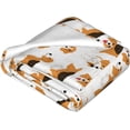 thumbnail image 5 of Beagle Dog Throw Blanket Fleece Flannel Blankets Couch Sofa Bed Blanket for Kids Teen Adults, 5 of 6