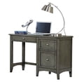 thumbnail image 4 of Lexicon Garcia Wood Writing Desk in Gray, 4 of 4