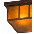 thumbnail image 2 of Meyda Tiffany 180850 Hyde Park Double Bar Mission 2 Light 20" Wide Flush Mount Square, 2 of 7