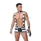 thumbnail image 3 of Disfraz sexy para hombre, uniforme de cosplay, conjunto de ropa interior para hombre, disfraces exóticos para el día de San Valentín, marinero, doctor, policía, juego de rol, traje masculino, 3 of 4