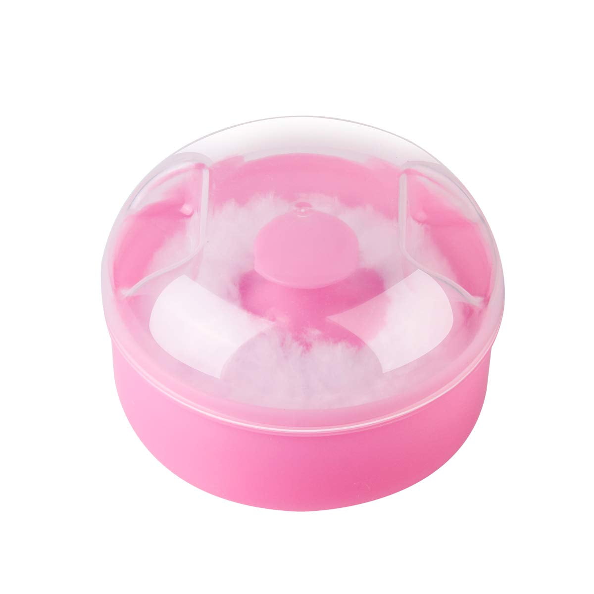 2 Pieces Body Powder Puff and Container, Soft Powder Puffs and 2 Pieces  Spoon Loose Powder Tea Container Case Dusting Powder Boxes for Baby Women  Home