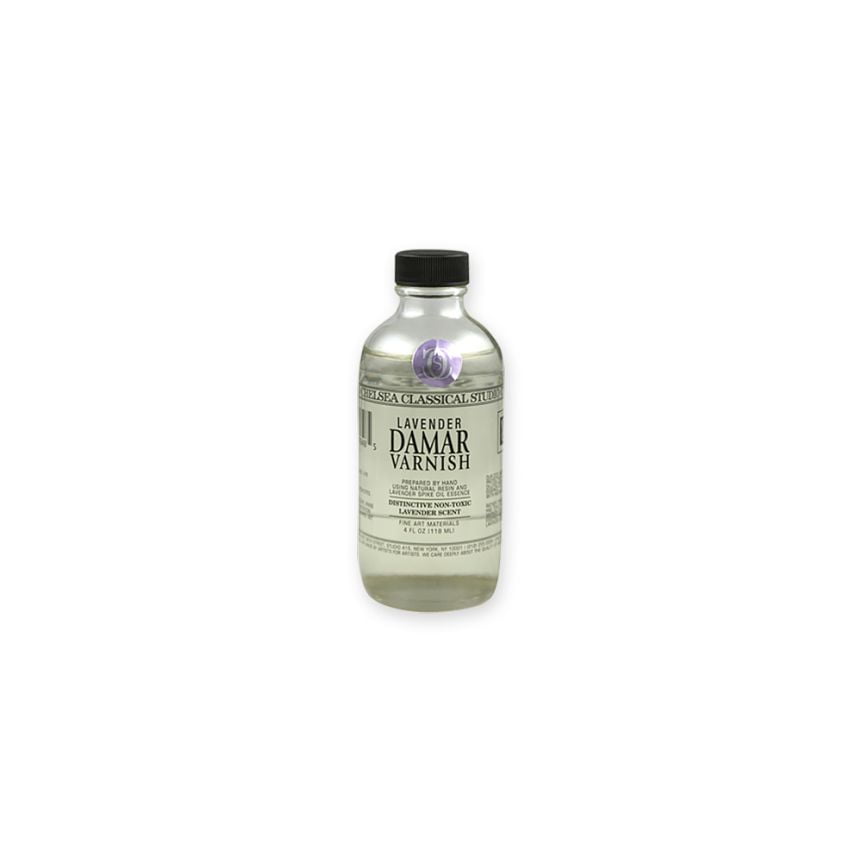Chelsea Classical Studio Medium Lavender Damar Varnish Used For