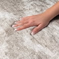 thumbnail image 3 of Addison Rugs Dream Shag Premium Machine Washable Transitional Tribal, Diamond Tan Round Rug, 8' x 8', 3 of 8