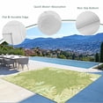 thumbnail image 3 of Sage Green Leaves Outdoor Rug for Patio/Deck/Porch, Non-Slip Large Area Rug 5 x 8 Ft, Summer Botanical Pastoral Indoor Outdoor Rugs Washable Area Rugs, Reversible Camping Rug Carpet Runner, 3 of 8