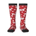 thumbnail image 1 of Fotbe Popcorn2 Calcetas Divertidas Estampadas para Hombre y Mujer, Calcetas de Algodón hasta la Rodilla para Caminar, Correr, Enfermería y Embarazo, 1 of 6
