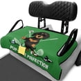 thumbnail image 2 of Yuyamidu Funny Dachshund Golf Cart Seat Covers Golf Print Club Car Seat Covers for Golf Carts for 2-Person Seats Heavy Duty Sun Resistant Accessories Protect Your Golf Cart, Green, 2 of 7