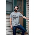 thumbnail image 3 of Best Husband Ever Father's Day T-Shirt - Men - Military Gray - XX-Large, 3 of 4