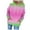 Green-Pink, variant on XFLWAM Womens Hoodie Sweatshirts Tie Dye Lightweight Long Sleeve Drawstring Pullover Tops with Pockets Spring Fall Tops Light Purple XXL