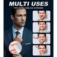 thumbnail image 5 of Wiher Nose Hair Trimmer for Men Women, Portable Electric Nose Hair Trimmer Clippers for Travel, Digital Display, Rechargeable(Orange), 5 of 10