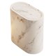 thumbnail image 1 of Bote de basura de plástico compacto con contenedor de residuos con tapa for espacios pequeños, 1 of 7