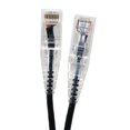 thumbnail image 1 of Micro Connectors E08-007B-SLIM5 7 Pieds Ultra Mince 28AWG Cat6 UTP RJ45 Patch Cables&44; Noir - Pack de 5, 1 of 1