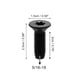 thumbnail image 4 of 20uds Auto Tornillos Sujetadores Parabrisas Marco Bisagra Puertas Trasera Tornillo, 4 of 6