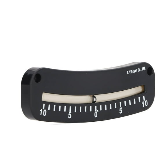 Angle Clinometer, Tube Clinometer Clear Scale Mini -10° To 0° To 10° Accurate Measurement Impact Resistance For Boat