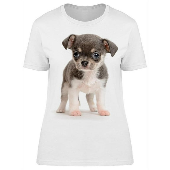 Chihuahua Puppy Standing T-Shirt Women -Image by Shutterstock, Female Large