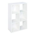 thumbnail image 2 of Closetmaid Decorative Home 6-Cube Cubeicals Organizer Storage, White (2 Pack), 2 of 6