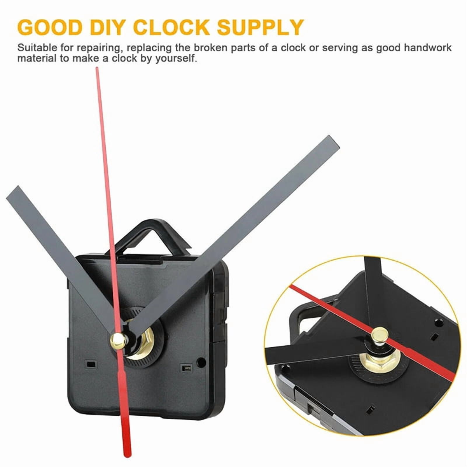 20pcs DIY Clock Movement Mechanism Silent Quartz Wall DIY Clock Hands Kit Repair Replacement Tool Parts