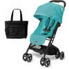 Goodbaby GB QBIT Baby Stroller with Diaper Bag Capri Blue