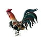 thumbnail image 2 of Escultura de gallo de metal para decoración de jardín, diseño de escena, paisaje de granja naranja, 2 of 9