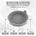 thumbnail image 4 of WLGJL Car Cup Holder Coaster, Silicone Cup Holder Insert, Universal Non-Slip, Gray 6 Pack, 4 of 5