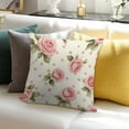 thumbnail image 7 of Pioneer Flower Pillow Covers,Pioneer Flower Throw Pillow Covers 20"×20" ,Living Room Sofa Couch Pillow Covers,Decorative Pillow Covers, 7 of 7
