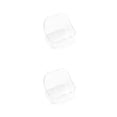 thumbnail image 1 of Methold Estuche de baño para loros, jaula de ducha para pájaros, suministros para patio interior y exterior, tubo de baño ligero, comodidad Transparente 2piezas, 1 of 6
