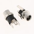 thumbnail image 2 of Conector de Montaje en Panel de Enchufe de Fuente de Alimentación de 6 X , 5,5 X 2,1 Mm, Longitud Gloria Toma de corriente DC, 2 of 9