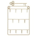 thumbnail image 2 of Flmtop Iron Wall Mounted 11 Hooks Storage Hanger Key Holder Coat Hat Rack Home Decor, 2 of 10