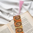 thumbnail image 6 of Kdxio Colorful Swirl Print Metal Tassel Bookmarks,Perfect Gift for Art Lovers and Bookworms Metal Bookmarks for Women, 6 of 8