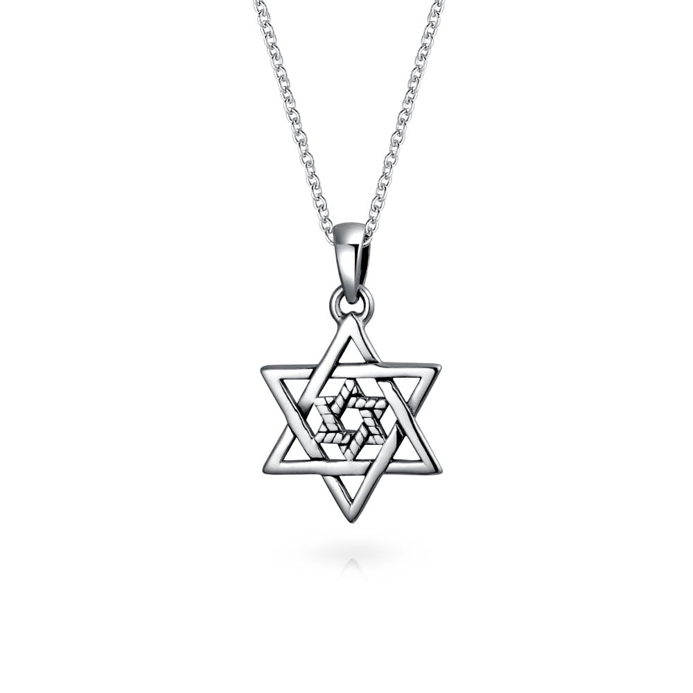 925 Sterling Silver Gold-tone Cubic Zirconia Polished Woven Pendant