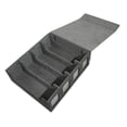 thumbnail image 2 of Caja de tarjetas de baraja, accesorios, caja de tarjetas de regalo para tarjetas de baloncesto, tarjetas coleccionables Negro, 2 of 8