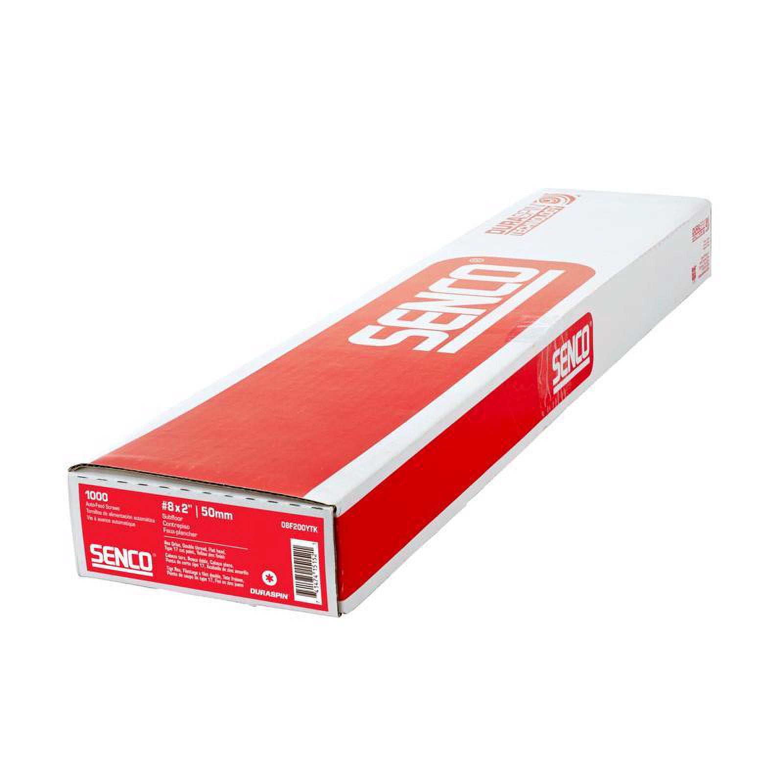 WOOD SCRW YLW ZNC #8X2" (Pack of 1)