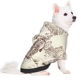 thumbnail image 2 of Fotbe Two Cowboys Riding Horses In The Desert Sudadera con Estampado para Perros Pequeños – Suéter con Capucha para Mascotas, Tela Suave de Forro Polar con Bolsillo-X-Large, 2 of 7