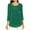 Green Long Sleeve Shirts, variant on YanHoo Sparkle 3/4 Sleeve Tunic Tops for Women 2026 Sequin Glitter Pleated Dressy Blouse Crewneck Loose Fit Lightweight Shimmer Party Shirts Navy,XL