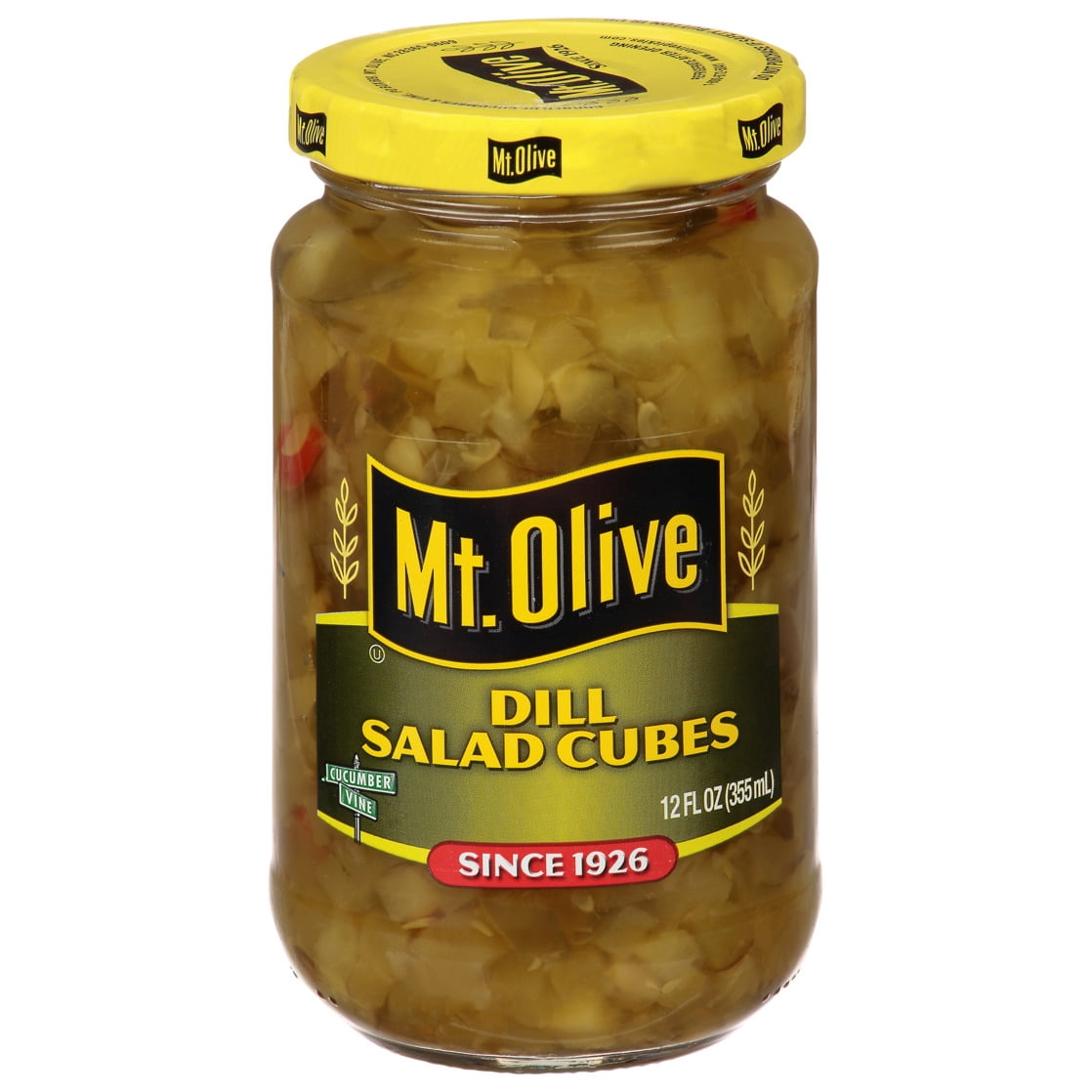 Mt. Olive Dill Salad Cubes - 12 fl oz jar