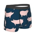 thumbnail image 2 of KLL Pig 1 Men's Cotton Boxer Briefs Underwear-Small, 2 of 8