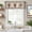 Black, variant on Farmhouse Farmhouse Short Window Curtain Valances, Country Star Berry Plaid Lodge Grey Brown Rod Pocket Kitchen Valances for Living Room Bedroom Bathroom Cafe 54" x 18"
