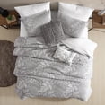 thumbnail image 2 of Impress Ivory 5 pc Queen Comforter Set Riverbrook Home Inverness 5 PC Matelasse Casual Leaves With Decorative Pillows. White - Queen - 5 Piece, 2 of 5