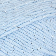 Mary Maxim Starlette Sparkle - Blue Ice Yarn