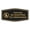 Black Gold, variant on Fancy Seriously No Soliciting No Trespassing Sign (Black /Gold) - Small