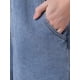 thumbnail image 5 of INSPIRAR CHIC Conjuntos de mezclilla para mujeres, mono casual con tirantes ajustables, pantalones cortos de mezclilla XL, azul medio, 5 of 6