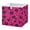 Florals, variant on Fabric Storage Bins Foldable Cube For Home Organization Baskets Bright Yellow