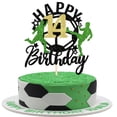 thumbnail image 1 of Fiesta de cumpleaños número 14 de Cake Topper YCTHUNFISH Soccer, 1 of 7