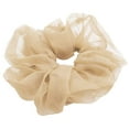 thumbnail image 3 of Daisy Del Sol 5 Pack Assorted Pastel Solid Color Sheer Organza Chiffon Ponytail Holder Hair Scrunchies, 3 of 7