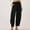 Black, variant on Abomasnow Women's Summer Drawstring Elastic Waist Sweat Pants Lightweight Quick Dry Athletic Hiking Joggers Pants with Mulit Pockets