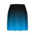 thumbnail image 5 of High Waisted Shorts New Womens Skirts with Pockets Tummy Suits Plus Size Skirts for Women High Waist Athletic Sports Trouser Skirt Casual Shorts Blue L, 5 of 5