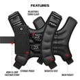 Loop Hook Pos FitRx Weighted Vest Neoprene Coated Weighted Vest for Women and Men ...
